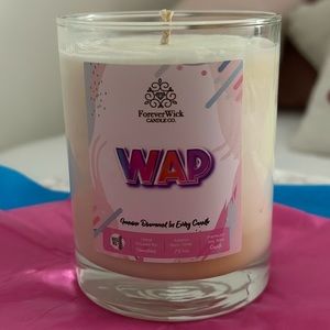 ForeverWick Candle Co: single-wick, 10-oz, Warm Apple Pie candle 😎🍎🥮